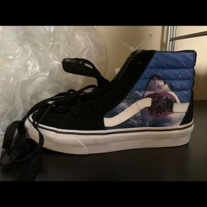Brand new vans shark shoes